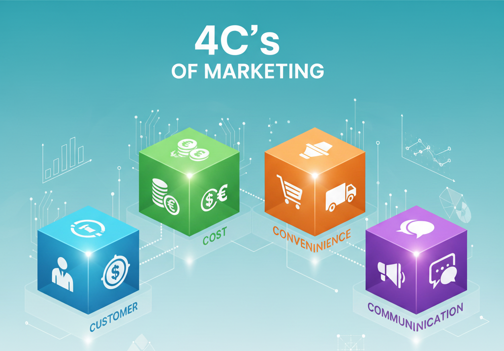 THE 4C’S OF MARKETING: HOW CUSTOMER SATISFACTION DRIVES GROWTH IN ONLINE SHOPPING.
